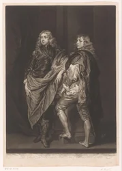 Portret van John en Bernard Stuart
