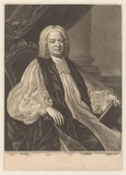 Portret van Thomas Sherlock