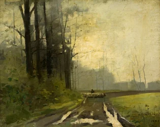 Landschap in Frankrijk