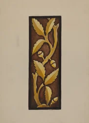 Geschilderd Glas - Zeemanskerk, c. 1937