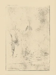 [76] Impressies van geannuleerde platen door Whistler - [Zittende figuur]