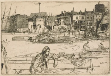Black Lion Wharf, uit de Thames Set