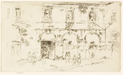 Hof van het Klooster van St. Augustinus, Bourges