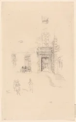 Binnenplaats, Chelsea Hospital
