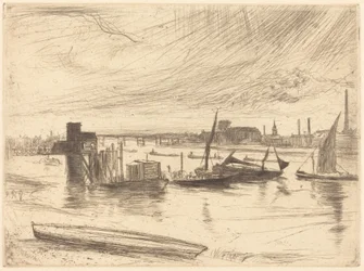 Vroege ochtend, Battersea