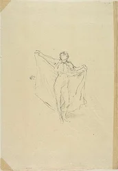 De danseres: Een studie van het naakt
