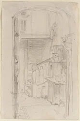 De mosterdverkoopster