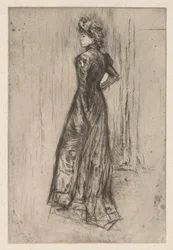 Maud, staand