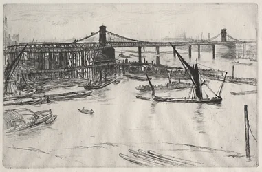 De oude Hungerford-brug