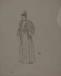 Portretstudie: Miss Charlotte R. Williams