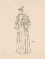 Portretstudie: Miss Charlotte R. Williams