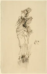 Portret van Miss Maud Franklin
