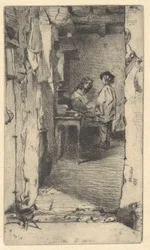 Voddenrapers, Quartier Mouffetard, Parijs