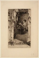 Lompenrapers, Quartier Mouffetard, Parijs