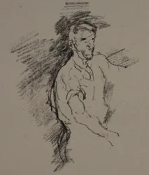 Schets van een smid