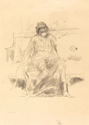 De Geklede Figuur, Zittend