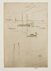 De Kleine Lagune, uit de Twaalf Etsen, ook bekend als de Eerste Venetië Set