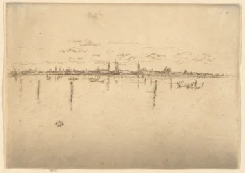 Het kleine Venetië, uit de eerste Venetiaanse reeks (Venetië, een reeks van twaalf etsen)