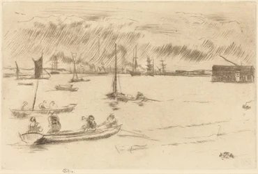 De Theems richting Erith