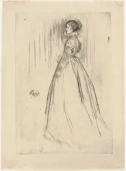 De Fluwelen Jurk (Mevrouw Leyland)