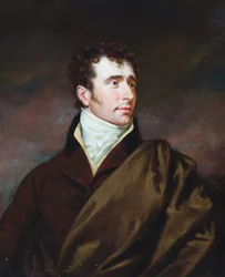 Portret van een heer, vermoedelijk Thomas Campbell, dichter (olieverf op doek)