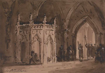 Processie in een kerk
