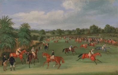 Epsom Races: Voorbereiding op de start