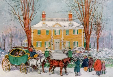 Longfellow House, Cambridge, Massachusetts, VS, 18e eeuw, 1921