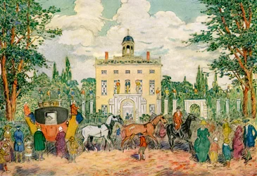 Huis van Timothy Dexter, Newburyport, Massachusetts, Verenigde Staten, 18e eeuw, 1921