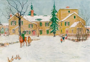 Wentworth Mansion, New Hampshire, VS, 18e eeuw, 1921