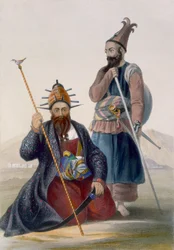 Hoofdbeul en Assistent van Zijne Majesteit de Laatste Shah, plaat 14 uit 