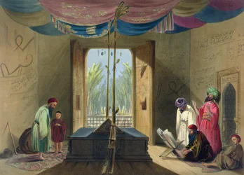 Moskee en graftombe van keizer sultan Mahmud van Ghazni, plaat 10 uit 