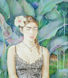 Portret van de Schoonzus van de Ranchero, 1988