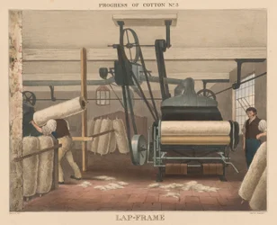 Voortgang van katoen, #3: Lap-frame