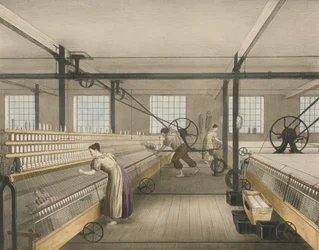 Spinnen, Voortgang van Katoen Nr. 6