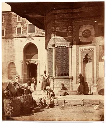 „Keizerlijke poort van het serail” [Istanbul. Fontein van Ahmed III bij de poort van het Topkapıpaleis]
