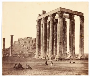 Tempel van de Olympische Zeus, Athene