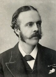 Portret van Lord James Arthur Balfour (foto)