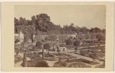 Bloementuin Arundel Kasteel Hertog van Norfolk 20 april 