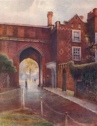 Poort van Richmond Palace, 1910, 1914