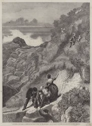 Het Verzamelen van de Kudde, een Scène aan de Welshe Kust