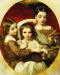 Portret van de Russell-zusters, 1858