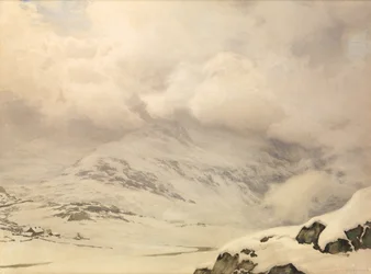 Een wereld van sneeuw en wolken