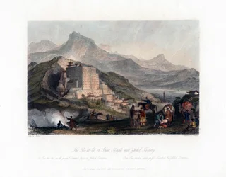 De Poo Ta La, of Grote Tempel bij Zhehol, Tartary, China