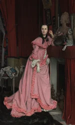 Portret van Markiezin van Miramon, geboren Thérèse Feuillant