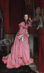 Portret van Markiezin van Miramon, geboren Thérèse Feuillant