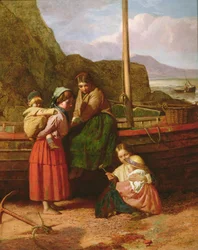 Familie van de visser