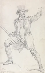 Een studie voor de hoofdpersoon in Ward