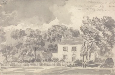 Huis tussen bomen