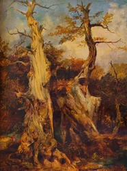 In het bos, 19e eeuw